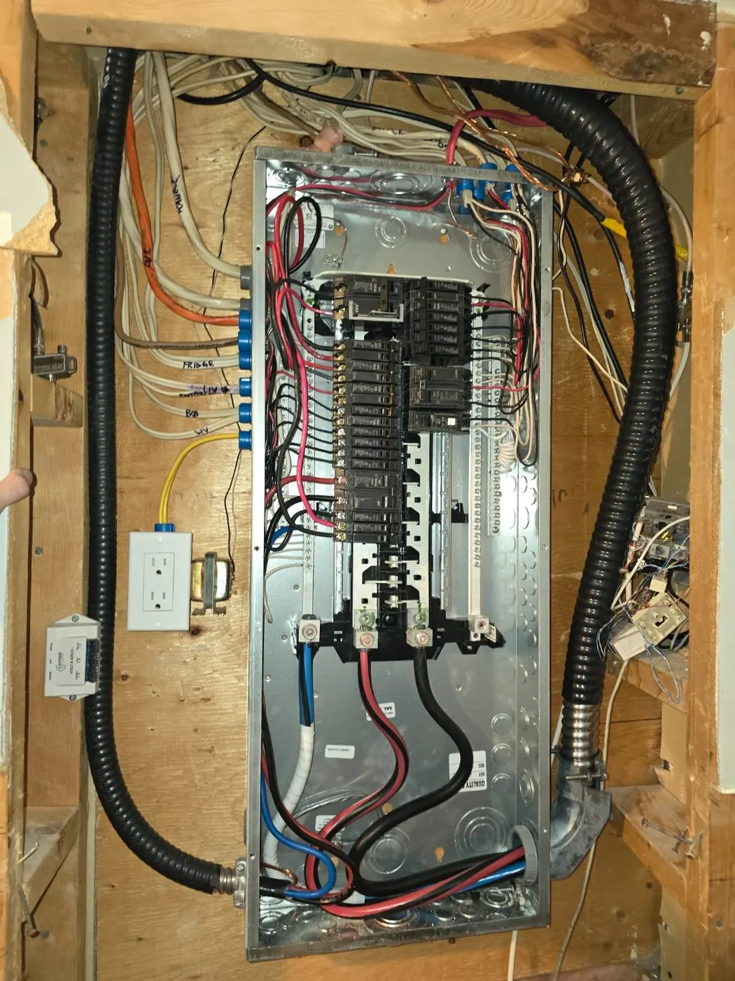 Electrical panel upgrade residential Edmonton