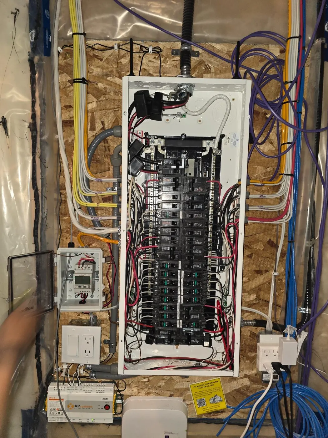 Edmonton home battery and inverter install