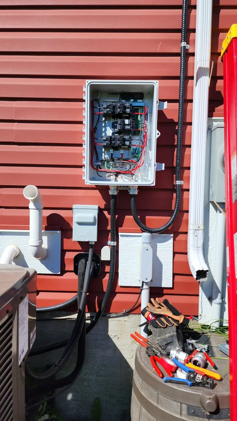 Solar disconnect combiner box barn Alberta